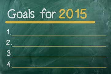 Goals For 2015