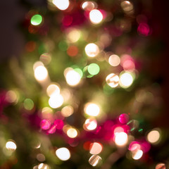 abstract light celebration background with defocused lights