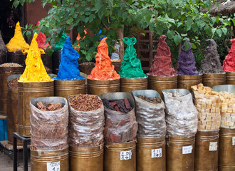 Fototapeta premium Stall with spices