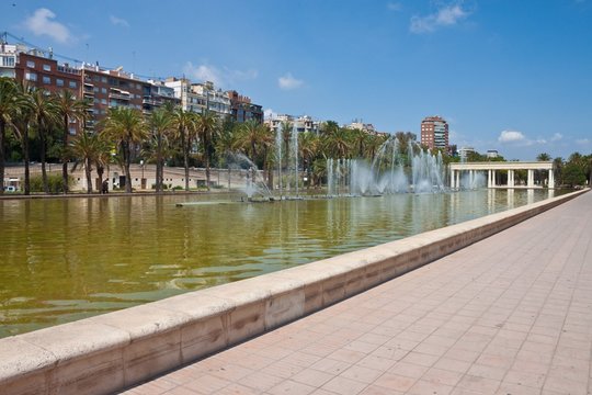Fountain in Valencia