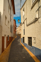 Mediterranean village street