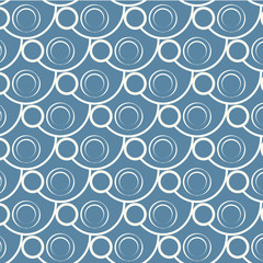 seamless vector pattern dash circle background