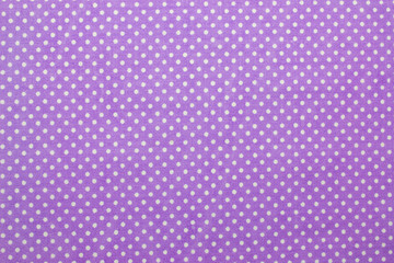 purple polka dot fabric © daizuoxin