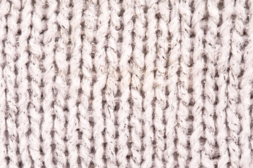 knitted shiny silver background