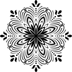 Floral  Pattern. Orient Abstract Background