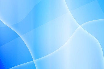 Blue Light Wave Abstract Background