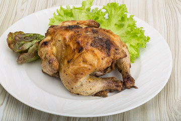 Roasted chicken