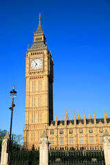 Fototapeta na wymiar Big Ben and the Houses Of Parliament