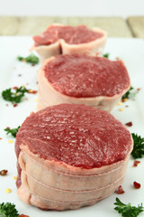 tournedos de boeuf