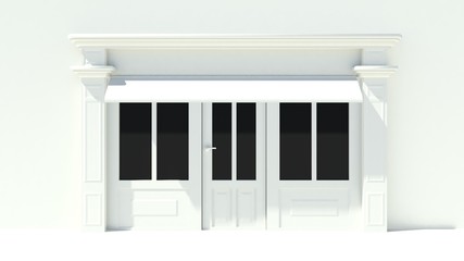 Shopfront with large windows