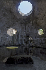 Archaeological site in Baia near Naples