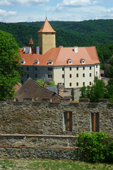 Fototapeta na wymiar Castle Veveri near Brno