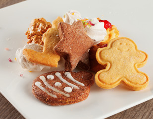 Christmas biscuits