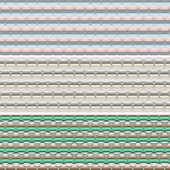 set of seamless geometric pattern. vector illustration