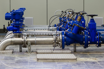 Industrial water pumping