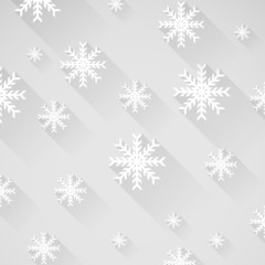 abstract christmas background texture with snowflakes