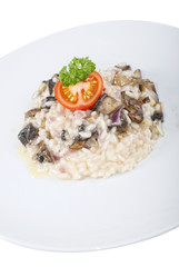Risotto with mushrooms