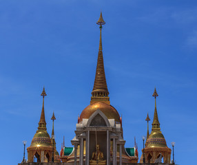 Fototapeta na wymiar Wat phra buddhism thailand