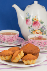 Muffins and tea