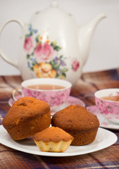 Muffins and tea