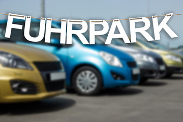 Obraz premium Flotte mit Wimpelkette