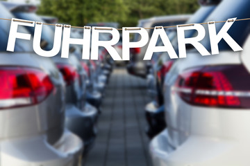 Flotte mit Wimpelkette