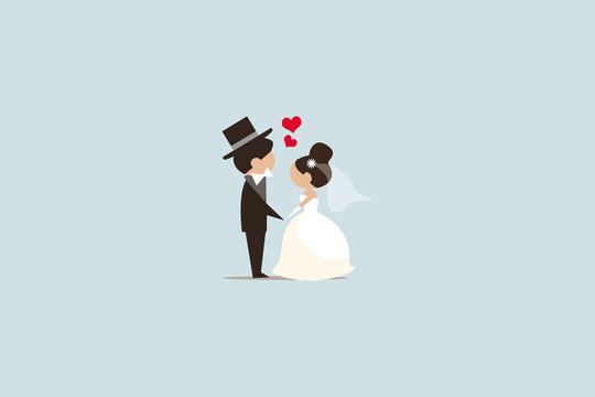 Hochzeit Illustration