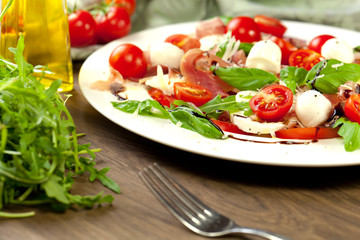 Mozzarella teller