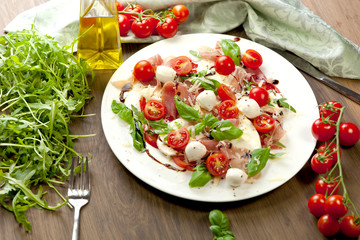 Mozzarella teller