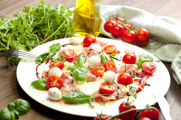 Mozzarella teller