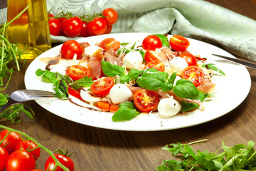 Mozzarella teller