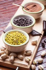 Ingredienti per cioccolatini e praline