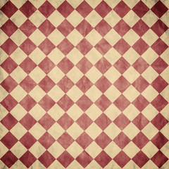 Diamonds pattern in vintage retro style. Background