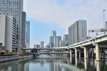 Fototapeta na wymiar 大阪　堂島川