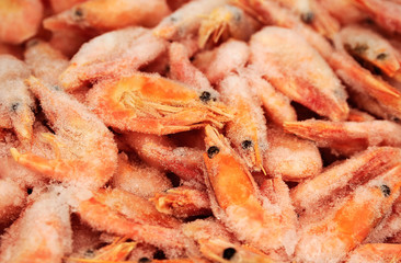 Frozen shrimp