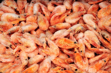 Frozen shrimp