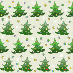 winter holidays pattern seamless background