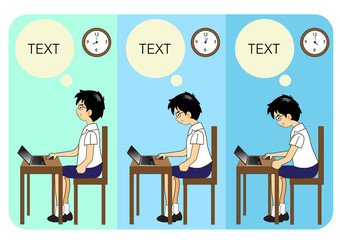 student learning in the classroom