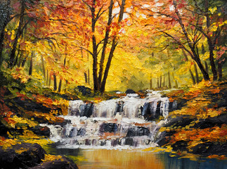 oil painting on canvas - 74294790
