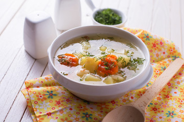 Vegetable soup