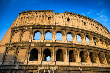 Naklejka premium Colosseum in Rome, Italy