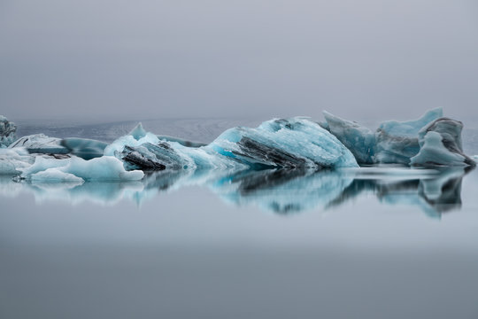 Iceberg en mouvement