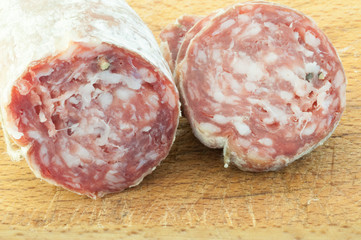 salami cutted
