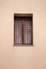 Fototapeta na wymiar window of a prison