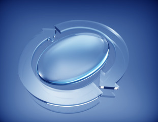 circular arrows icon