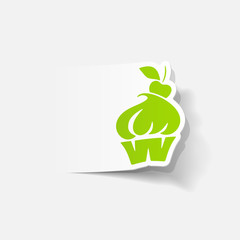 realistic design element: cake