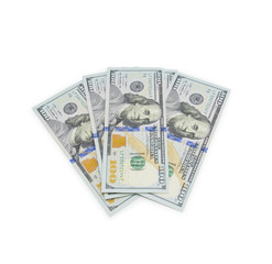 dollars currency isolated