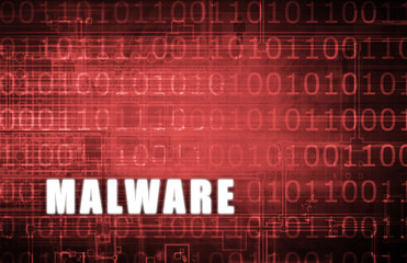 Obraz premium Malware