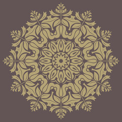 Floral  Pattern. Orient Abstract Background