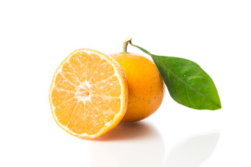 Orange fruit isolated